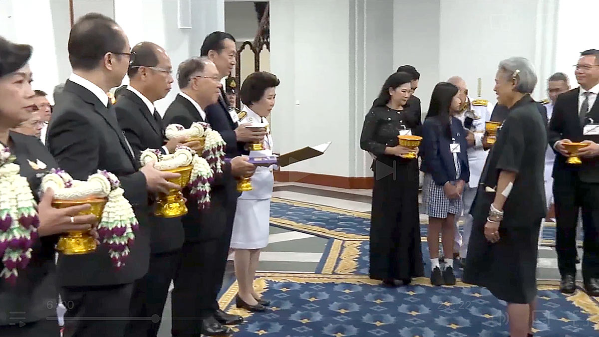 ส.ส.ท. ได้รับพระมหากรุณาธิคุณอย่างหาที่สุดมิได้ จากสมเด็จพระกนิษฐาธิราชเจ้า กรมสมเด็จพระเทพรัตนราชสุดา ฯ สยามบรมราชกุมารี พระราชทานพระราชวโรกาสให้ คณะผู้จัดการแข่งขันหุ่นยนต์ ส.ส.ท. ชิงแชมป์ประเทศไทย ประจำปี 2568 ร่วมเข้าเฝ้าทูลละอองพระบาท ณ ศาลาดุสิดาลัย สวนจิตรลดา