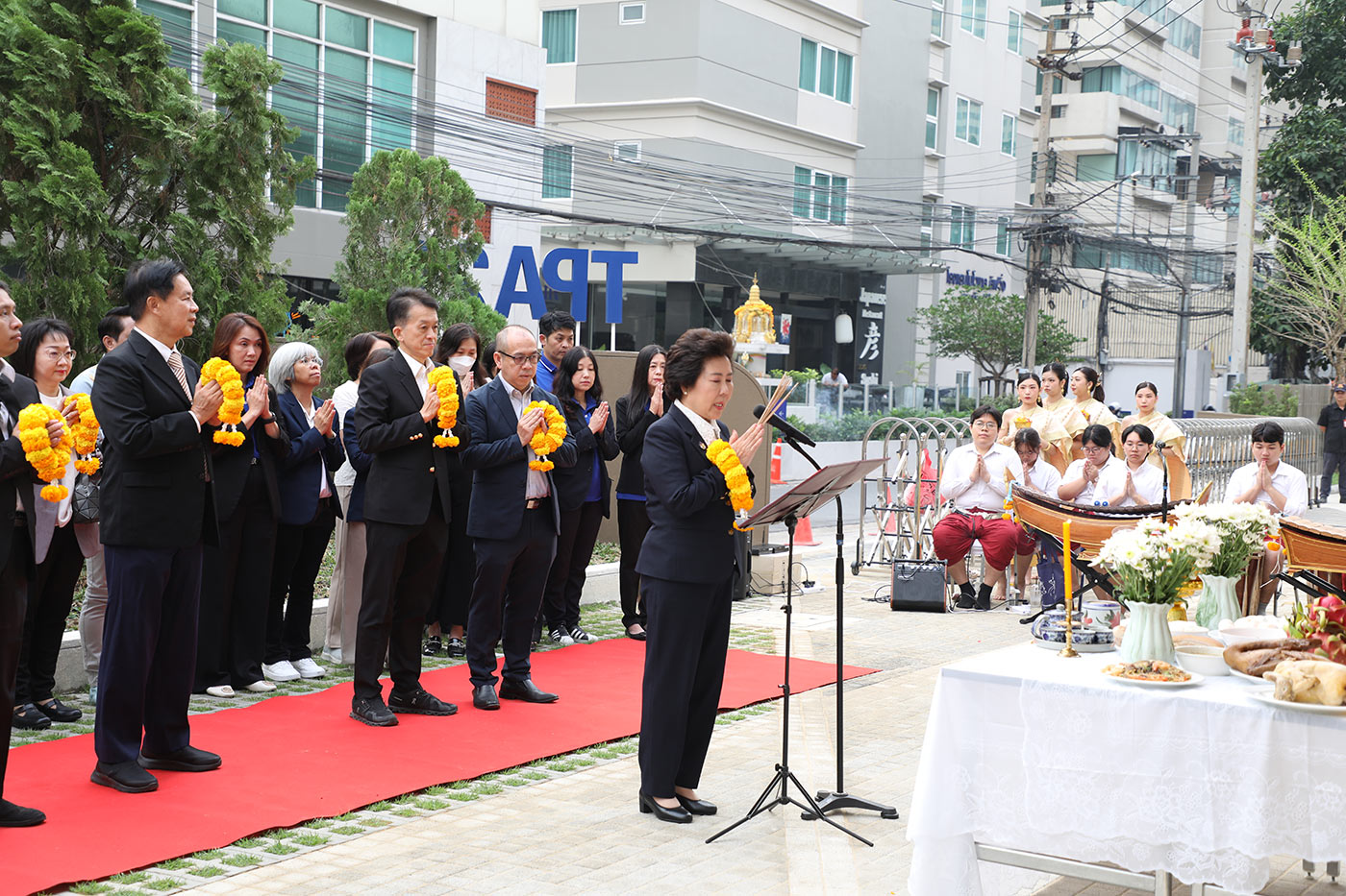 ส.ส.ท. จัดพิธีทำบุญอาคาร TPA29 เพื่อความเป็นสิริมงคล