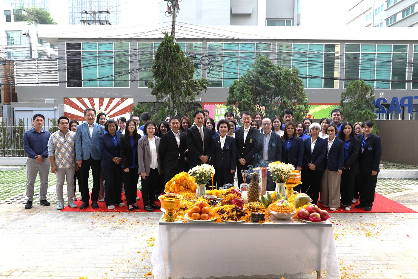 ส.ส.ท. จัดพิธีทำบุญอาคาร TPA29 เพื่อความเป็นสิริมงคล