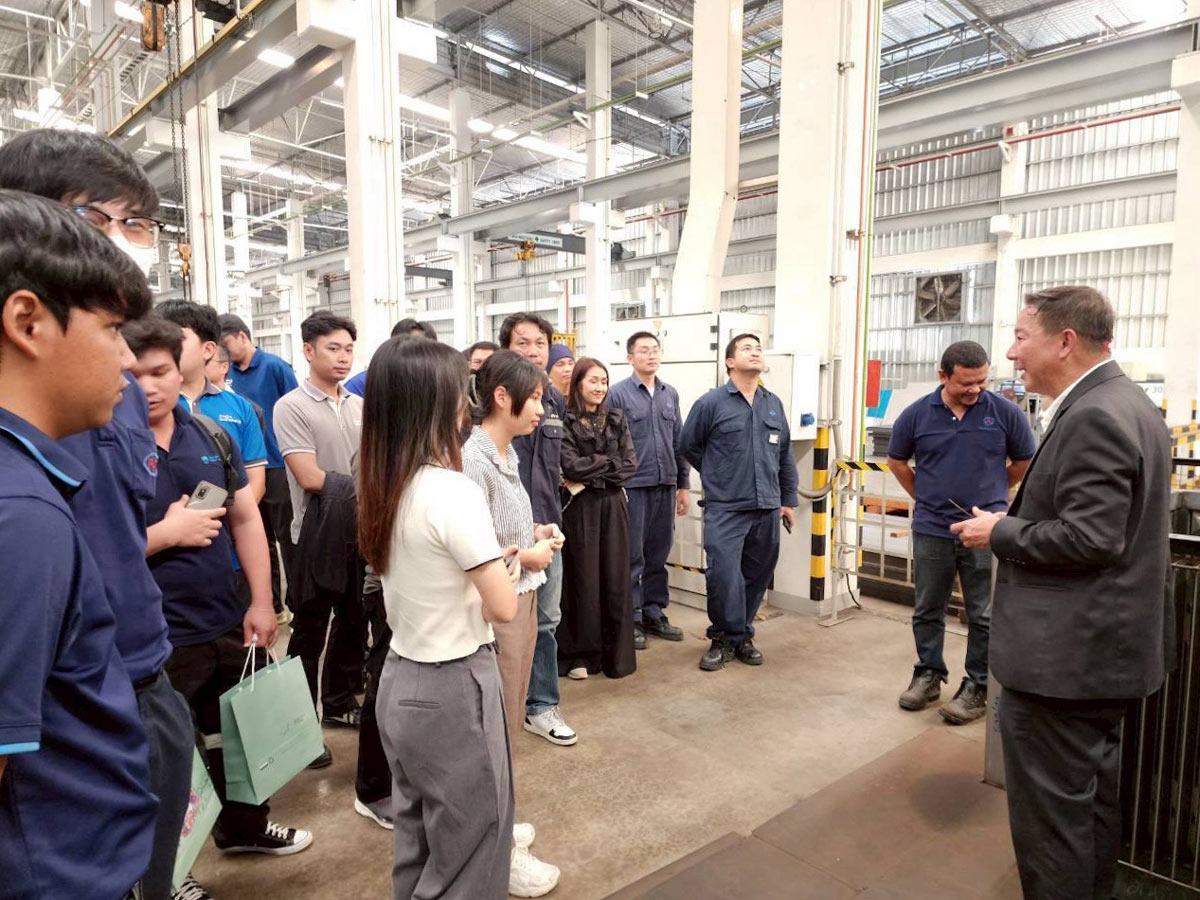 ส.ส.ท. จัดกิจกรรมเยี่ยมชมและศึกษาดูงาน บริษัท เจริญชัยอินเตอร์เทรด จำกัด