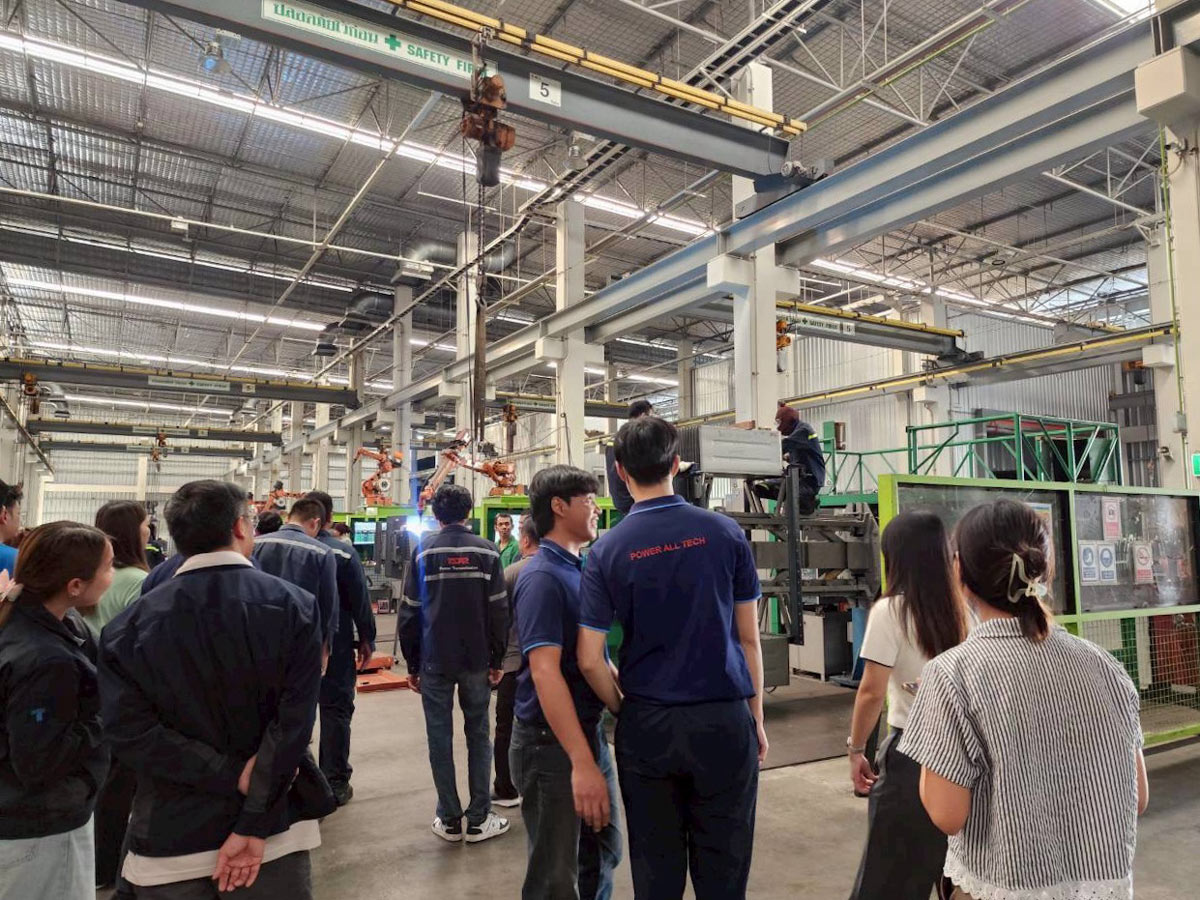 ส.ส.ท. จัดกิจกรรมเยี่ยมชมและศึกษาดูงาน บริษัท เจริญชัยอินเตอร์เทรด จำกัด