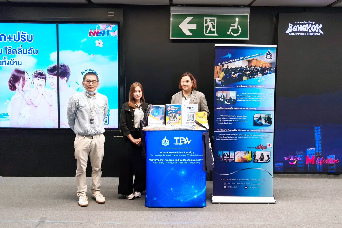 TPA Showcases Education, Training, and Consulting Services at MRT Asok Station