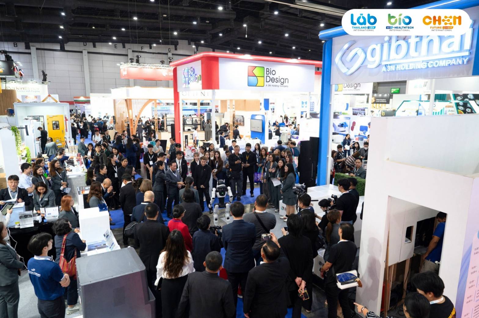 ส.ส.ท. ร่วมพิธีเปิดงาน Thailand LAB, Bio+ HealthTech และ FutureCHEM INTERNATIONAL 2026 มุ่งขับเคลื่อนนวัตกรรมระดับอาเซียน