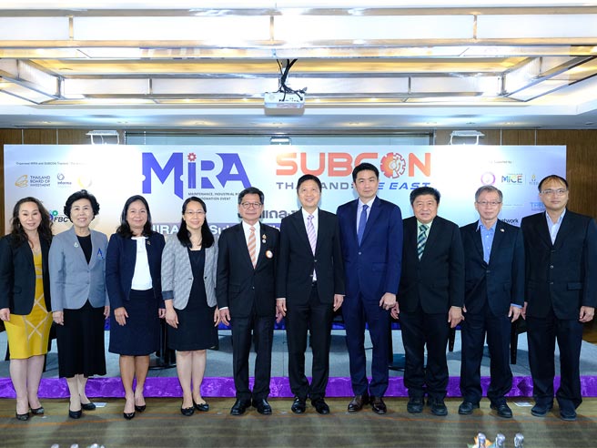 MIRA & SUBCON Thai The East 2024 イベントの記者会見に出席